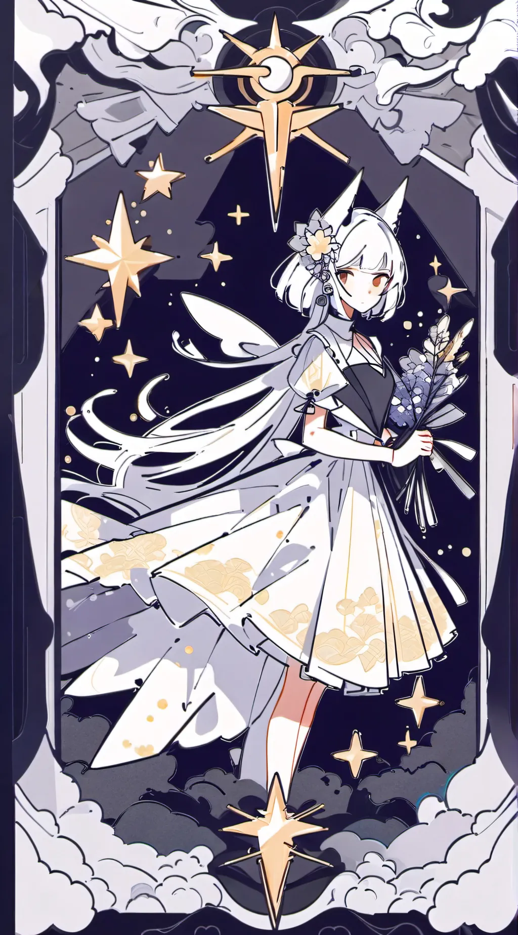 ai character: oliver  Edward zip background