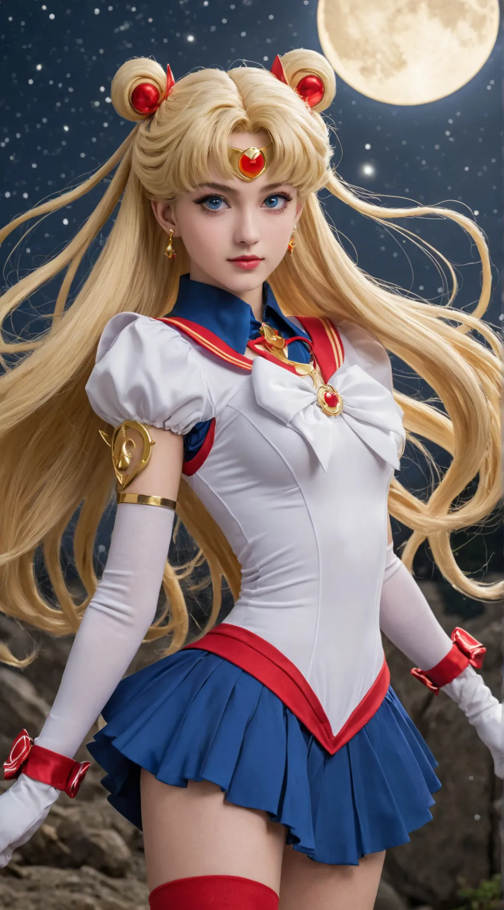 ai character: Sailor Moon background