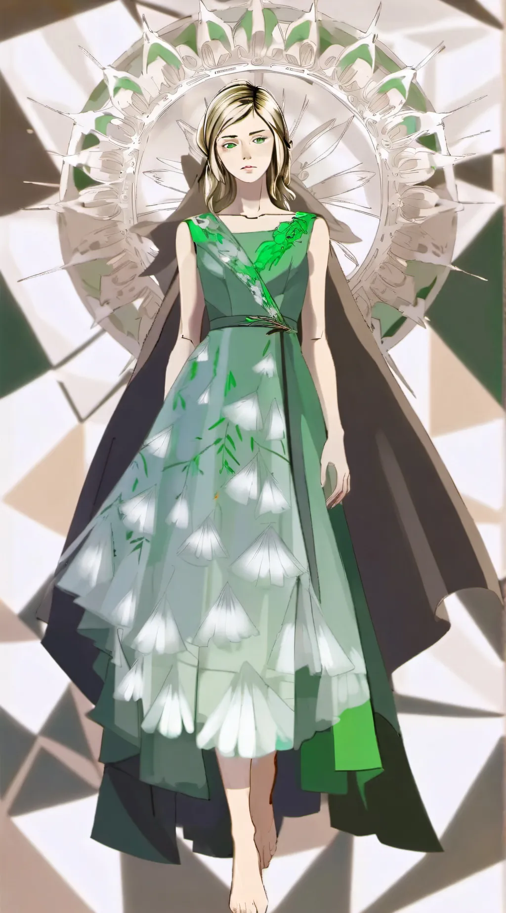 ai character: Laura Vanderboom background