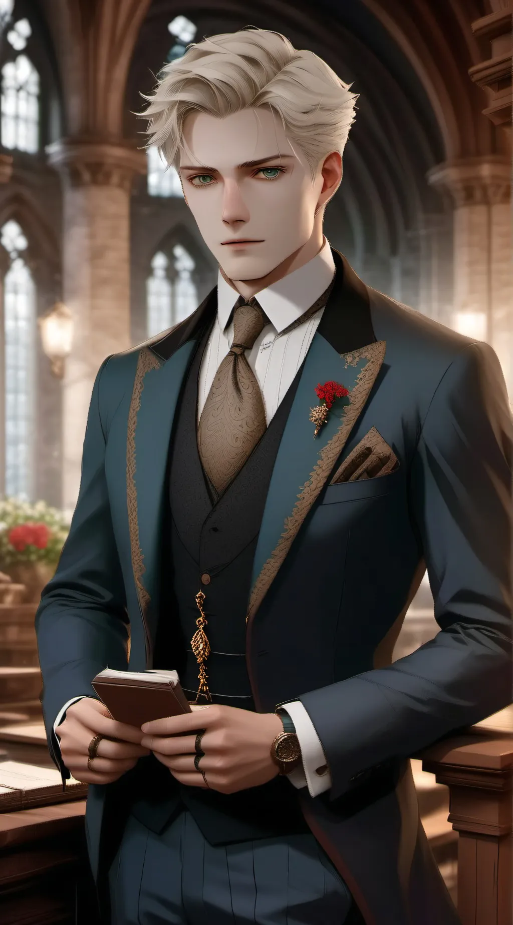 ai character: Loid Forger background