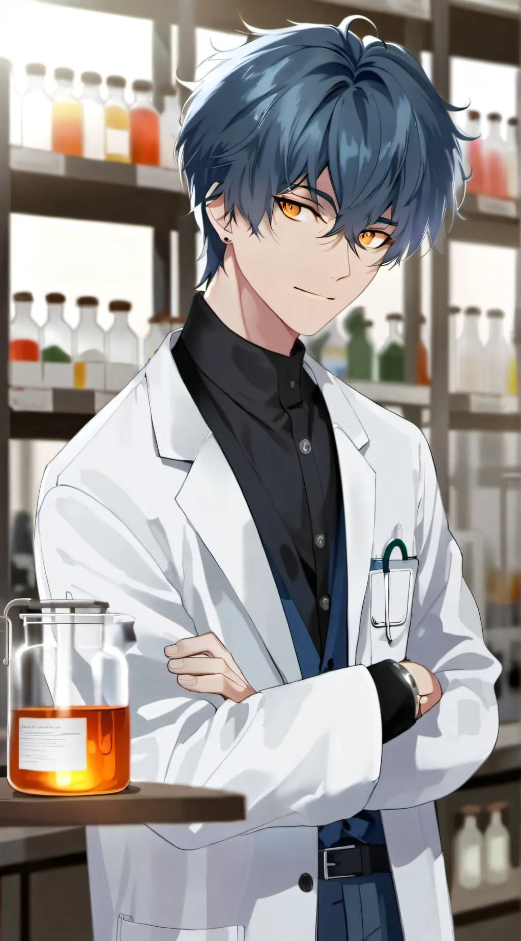 ai character: jay👨‍🔬 background