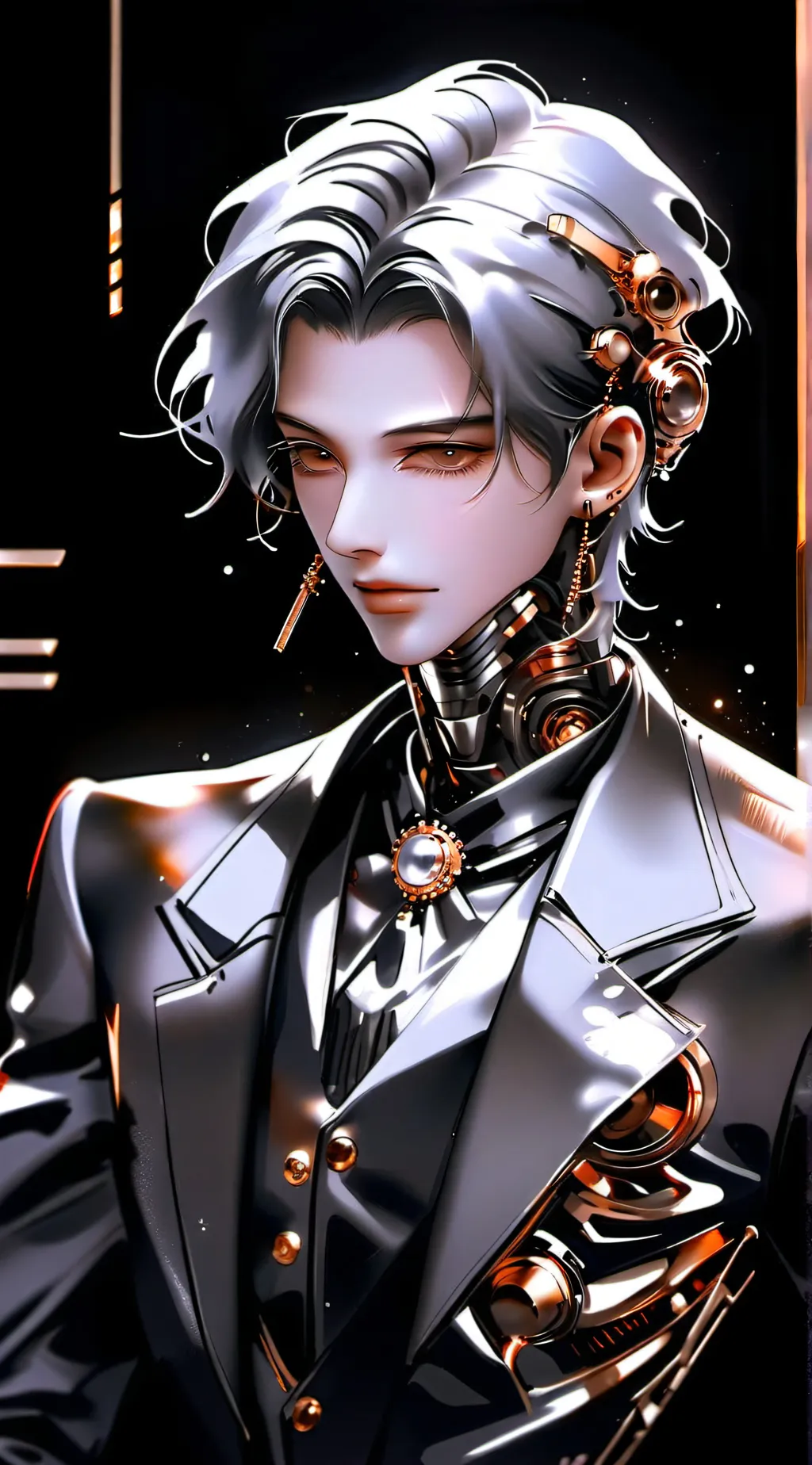 ai character: Zero 001 background