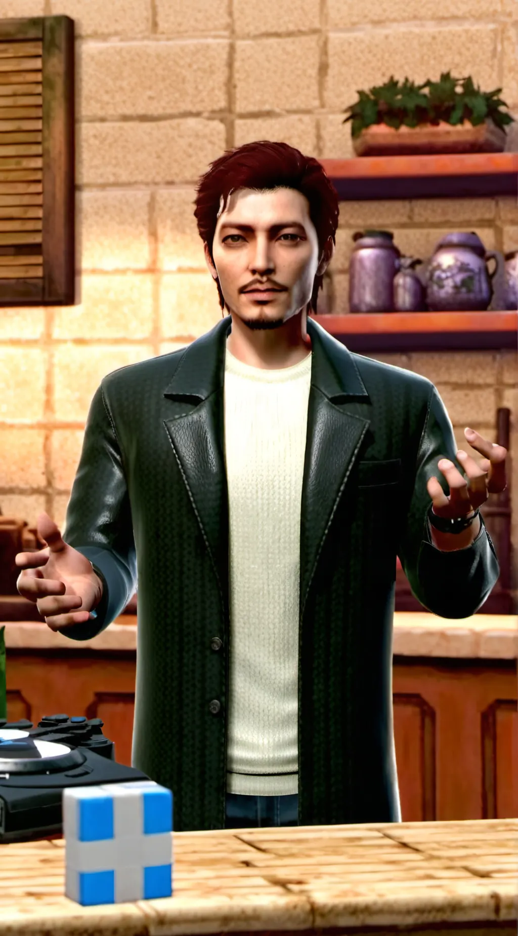 ai character: Bakugo￼￼ background