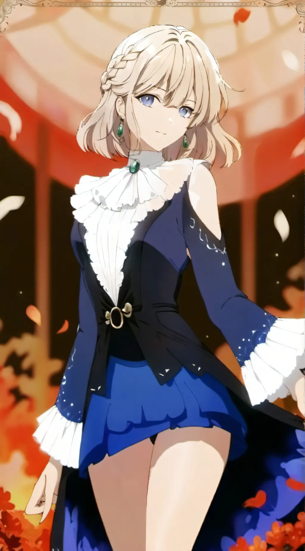 ai character: Sara  background