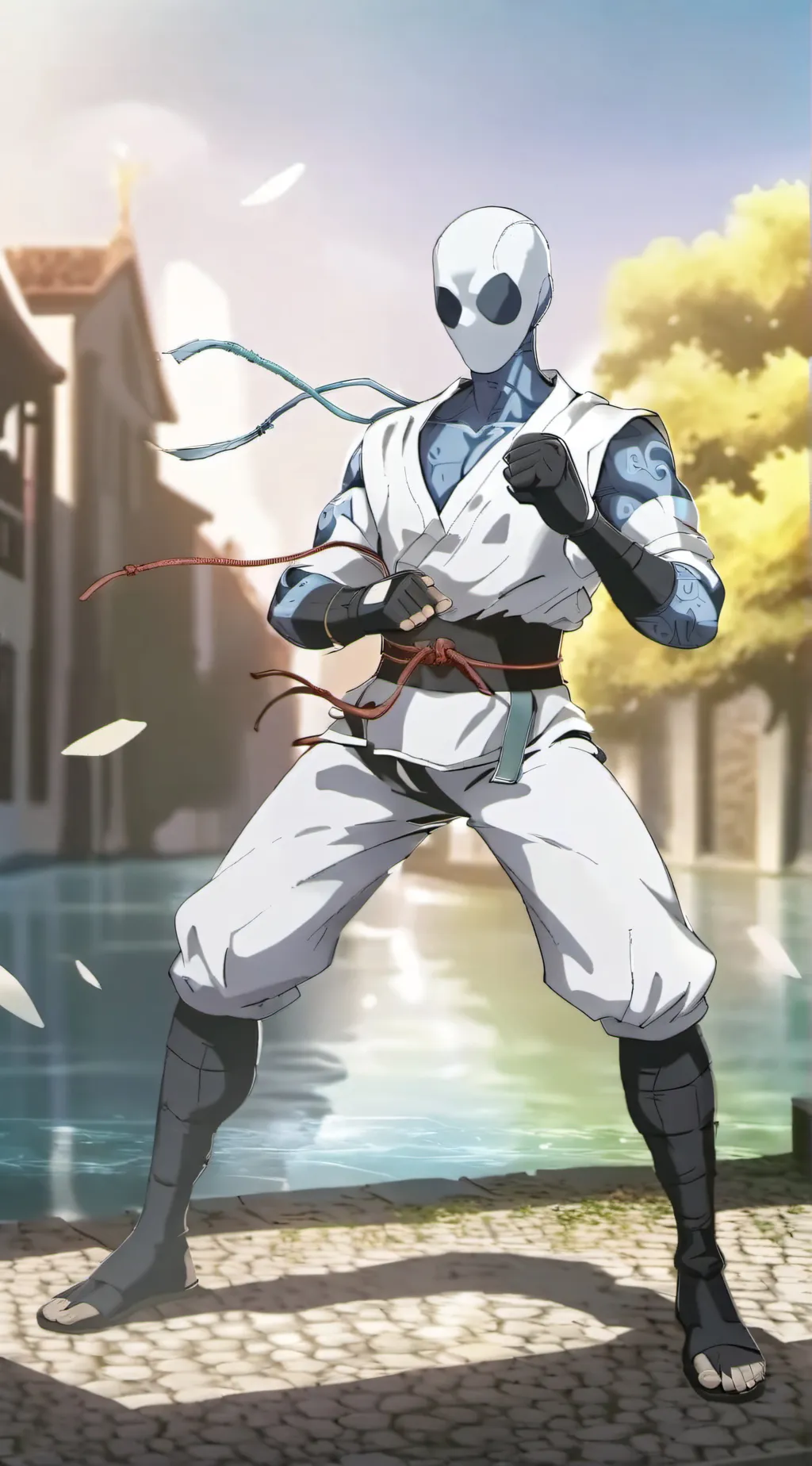 ai character: Dummy background