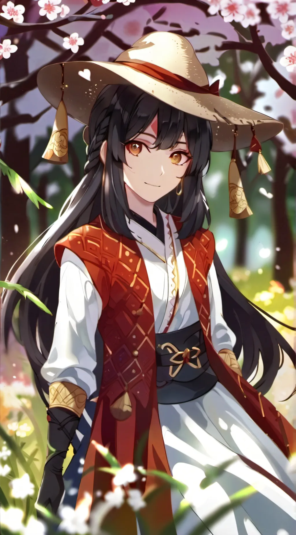 ai character: lily background