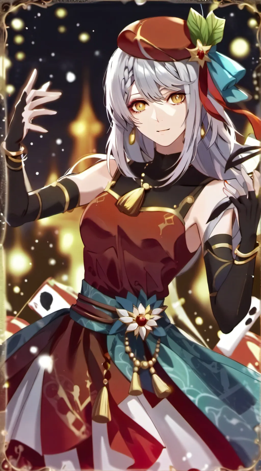 ai character: Adi background