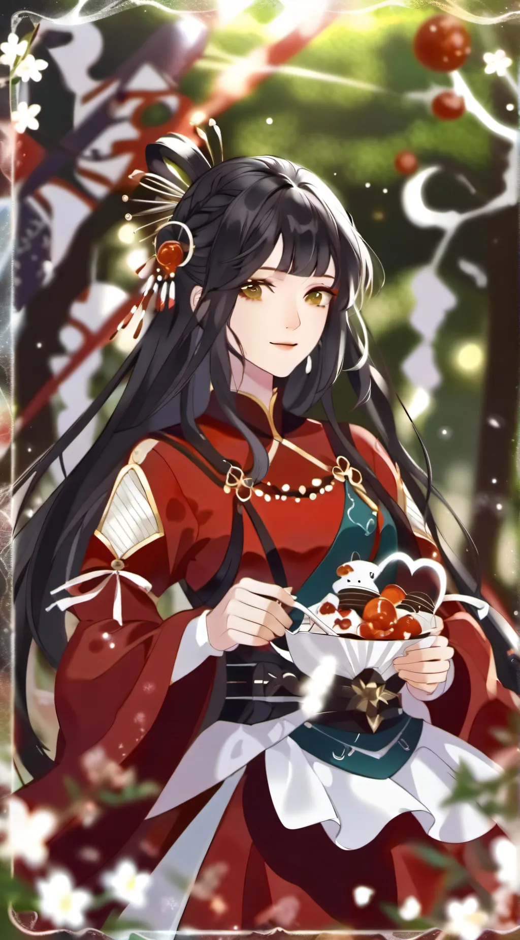 ai character: Bakugo  background