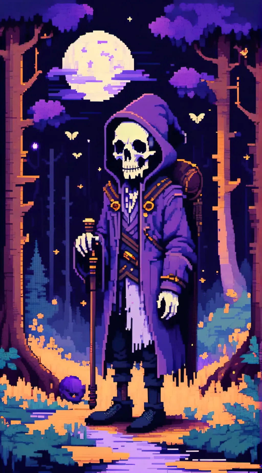 ai character: northern spirit background