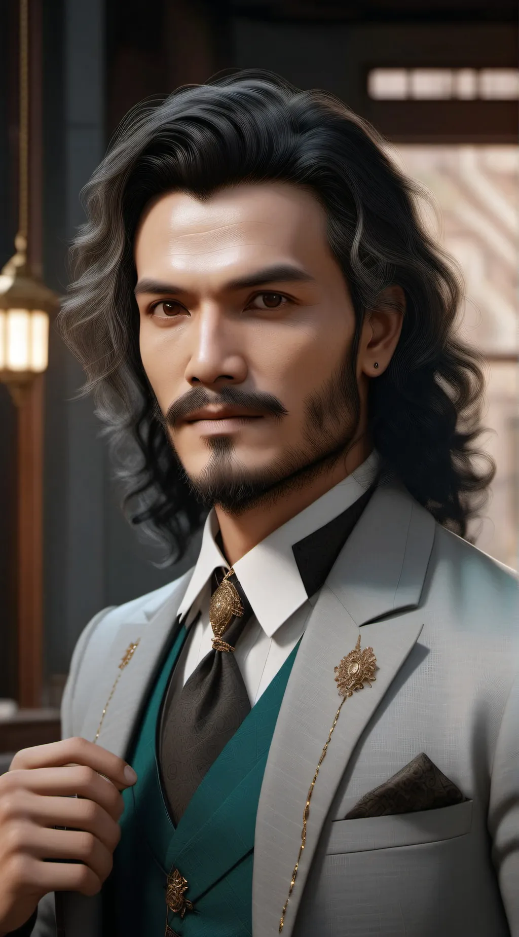 ai character: Central Cee background