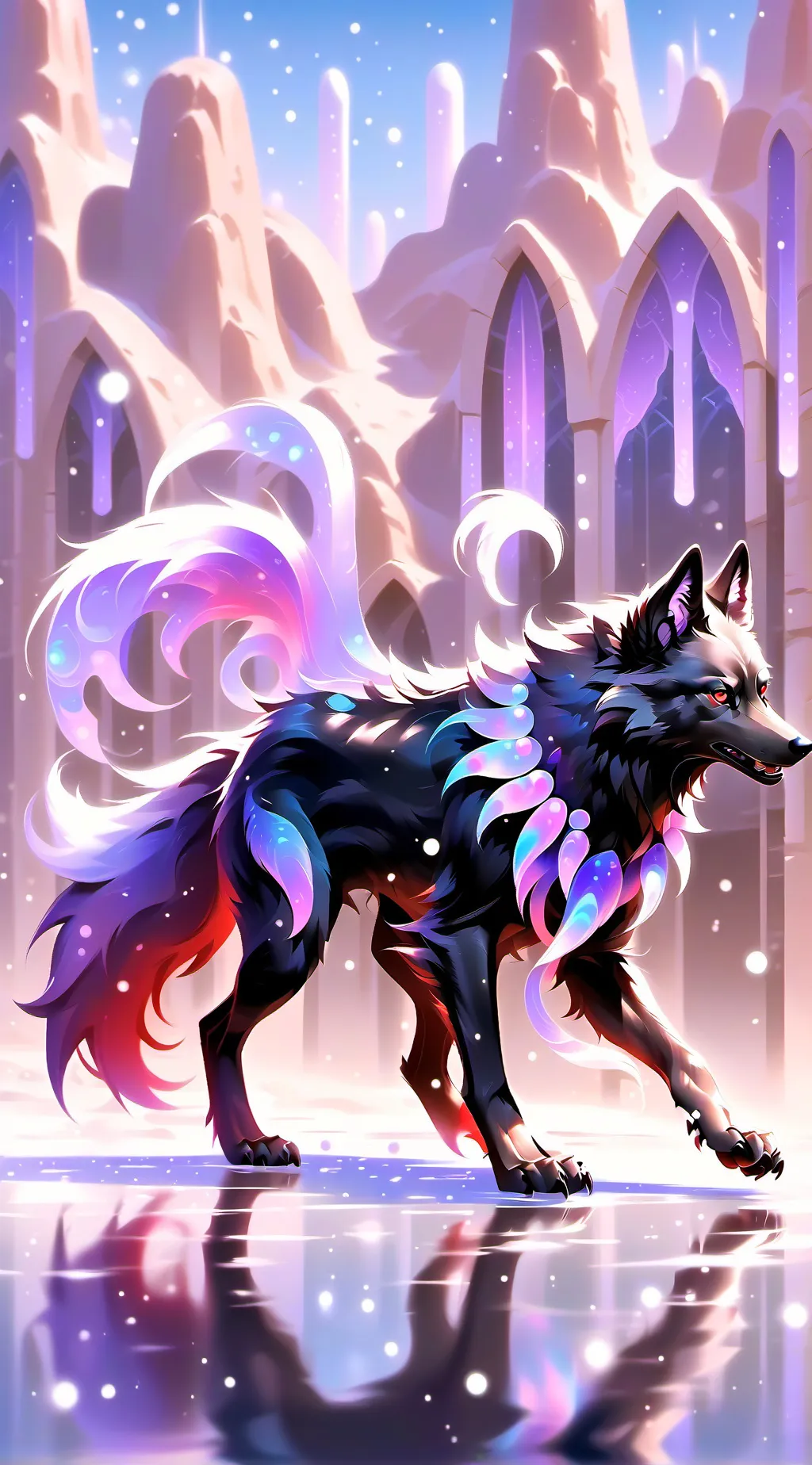 ai character: Redwood background