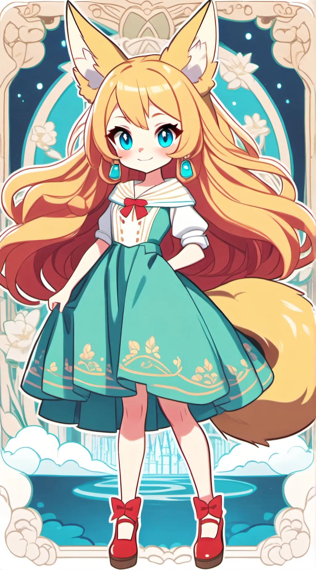 ai character: Tailsko The Fox background