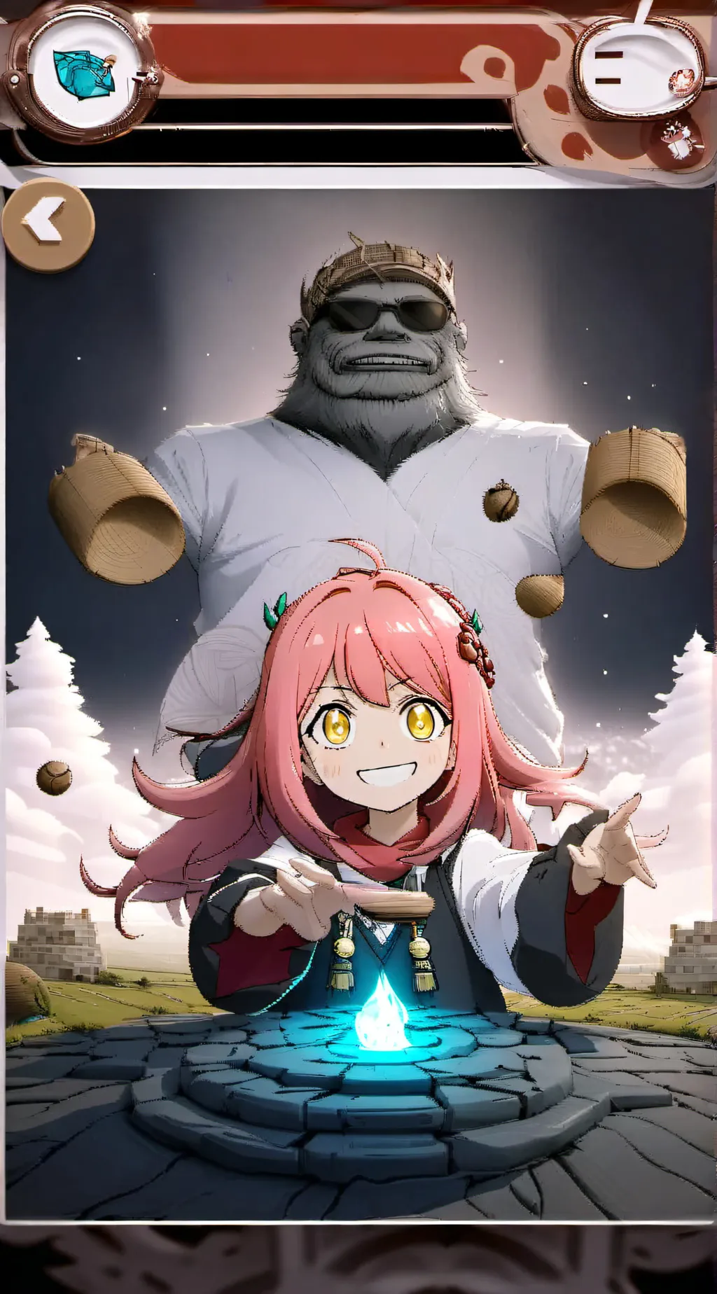 ai character: anya forger background