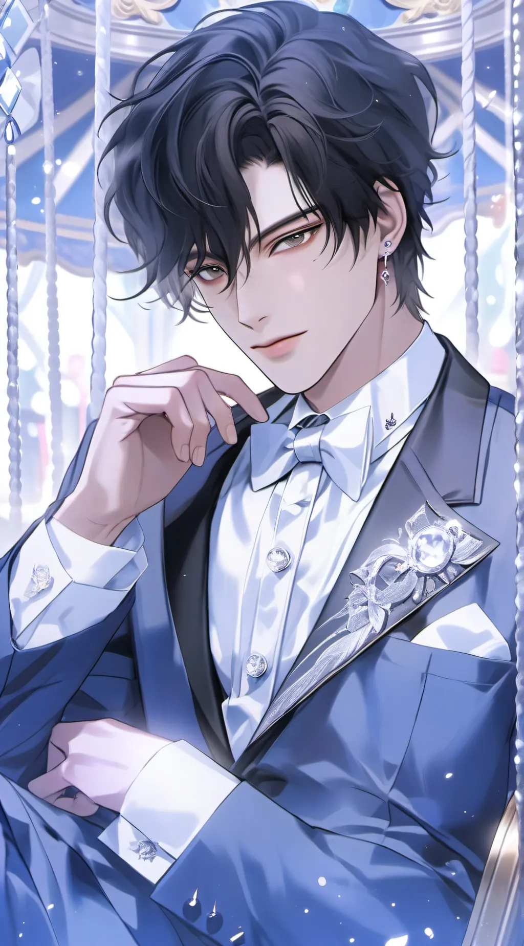 ai character: The greatest showm background