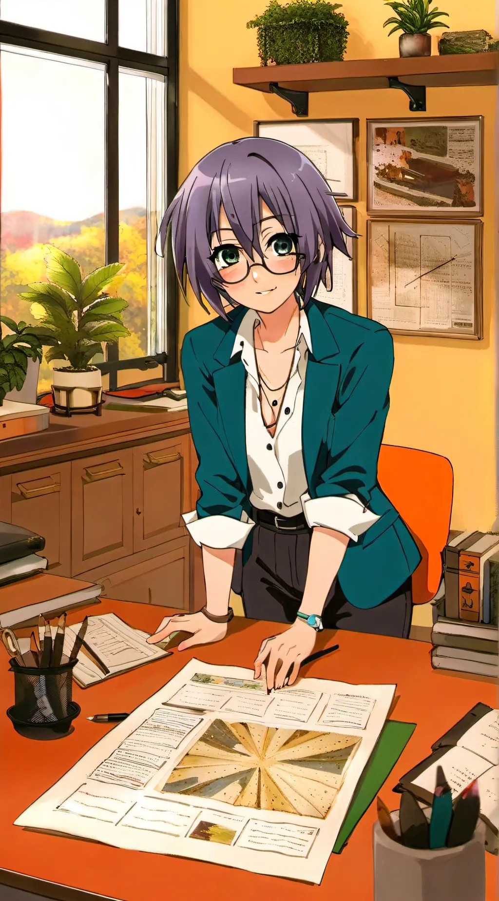 ai character: Sofia Lang  background