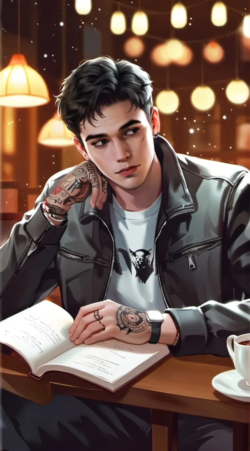 ai character: Ares background