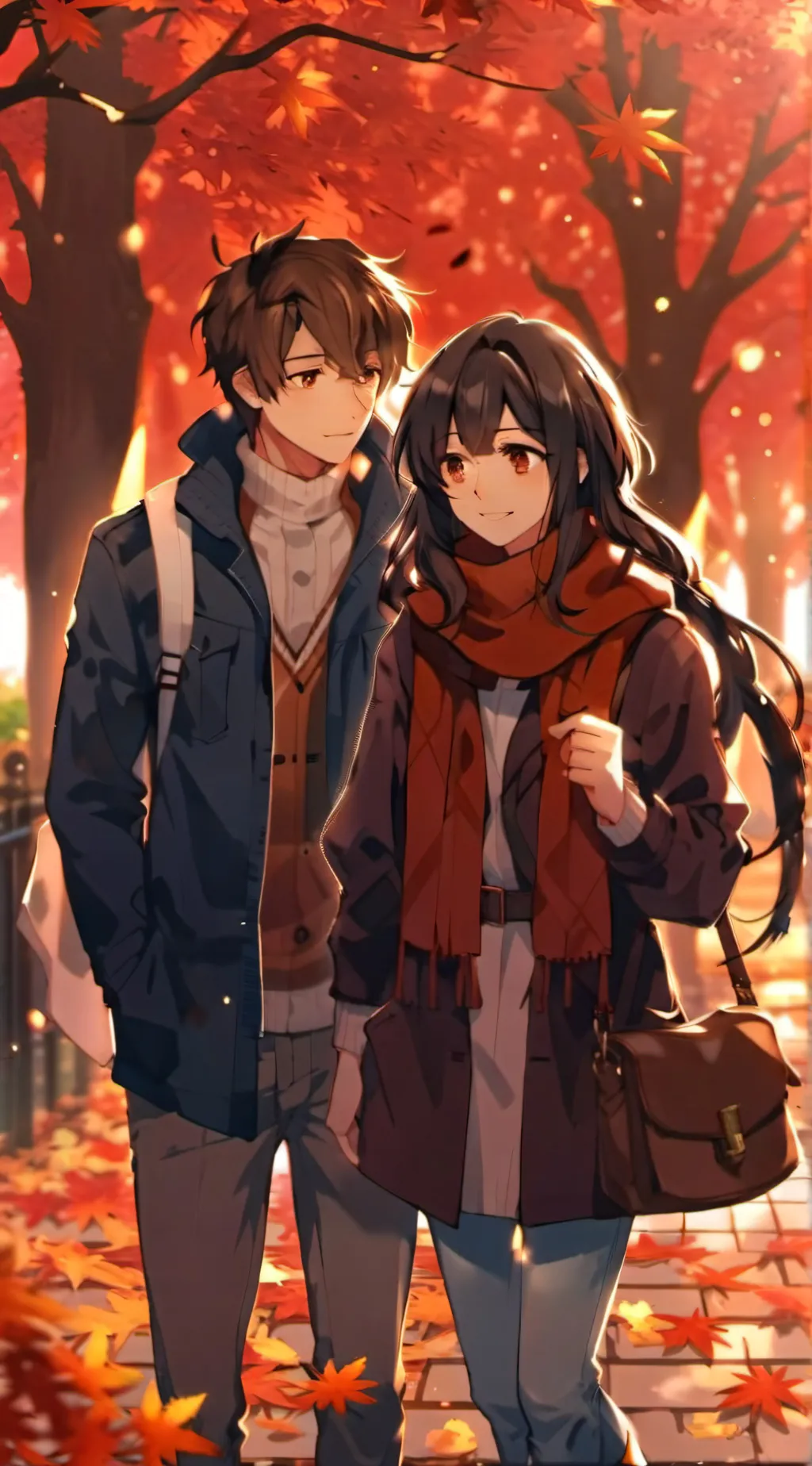 ai character: Luka und lino background