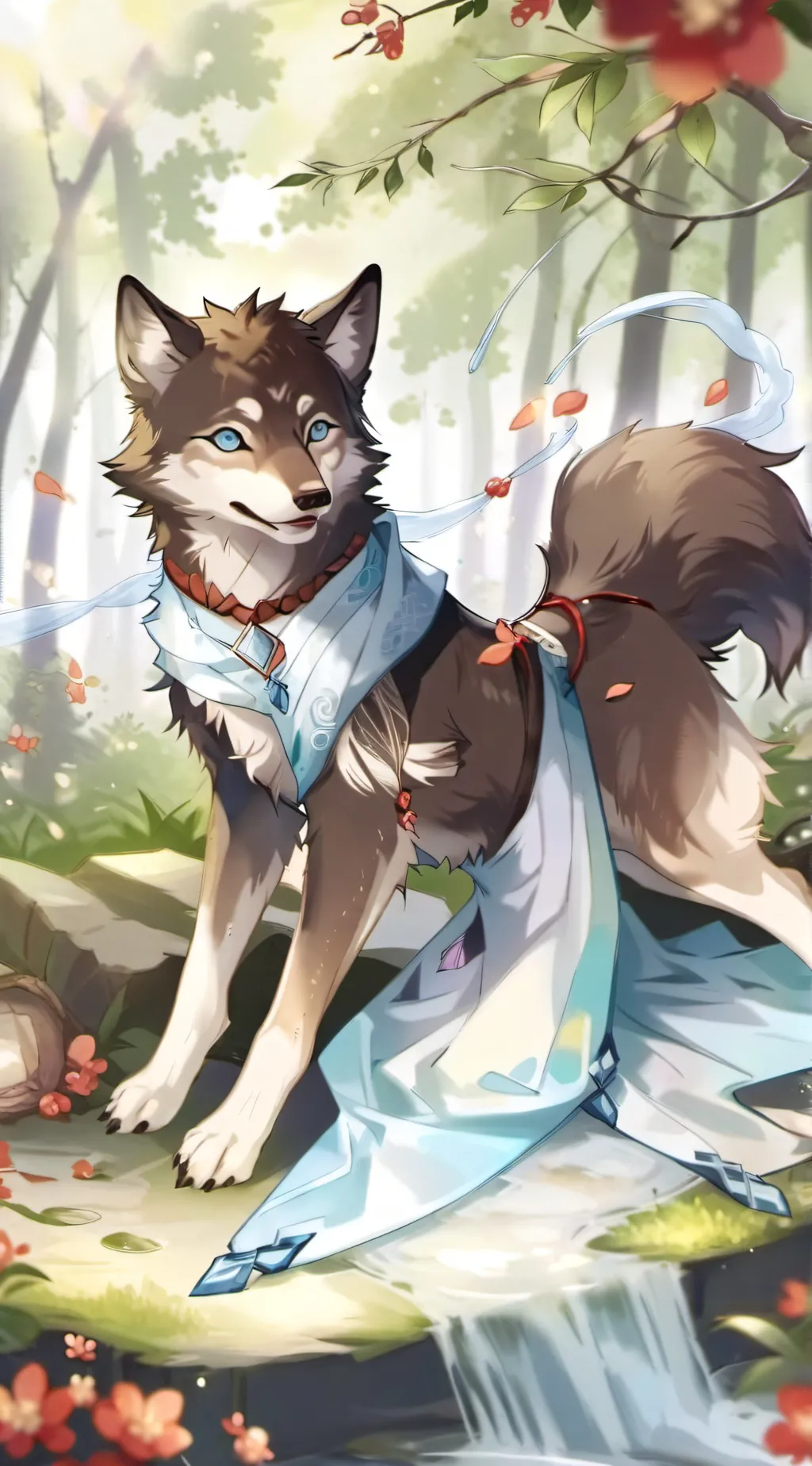 ai character: Hazel background