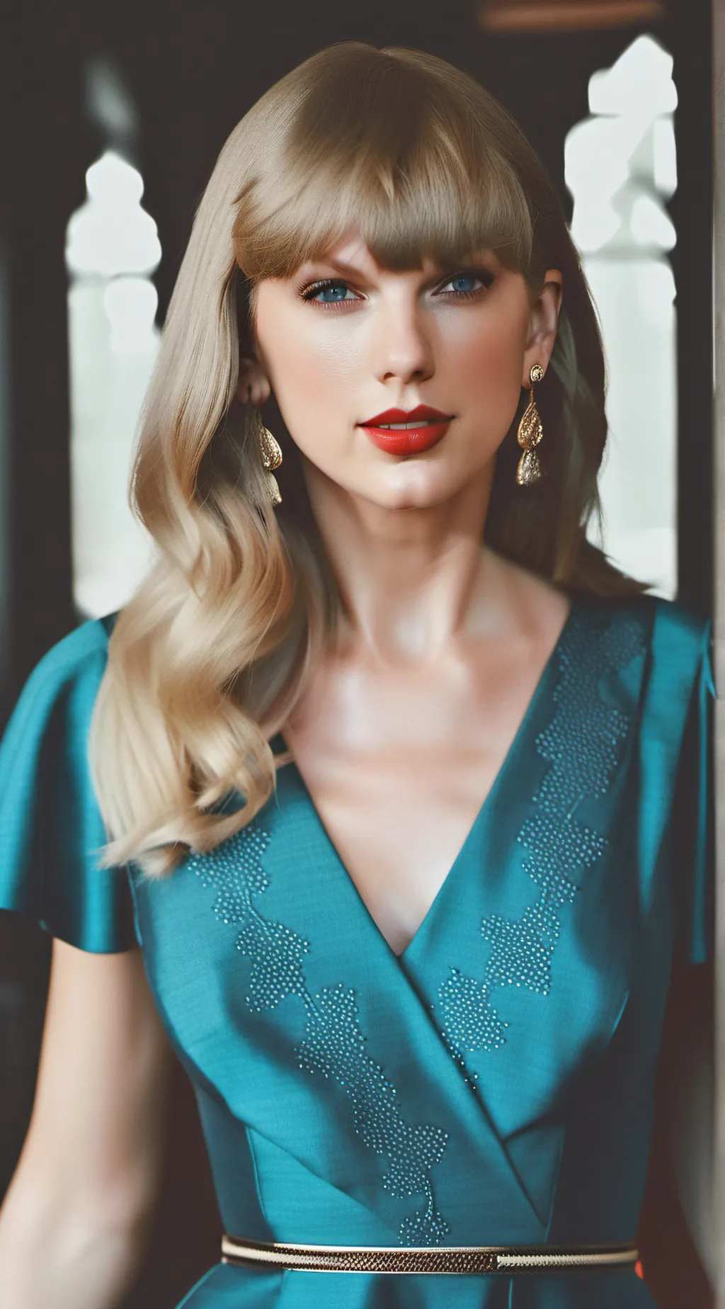 ai character: Taylor swift  background