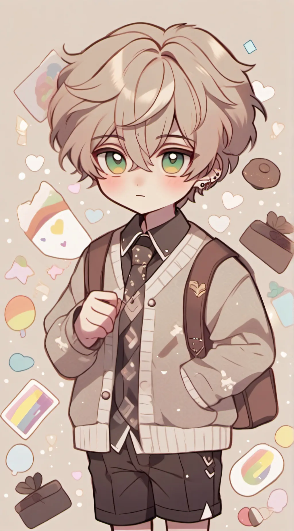 ai character: stray kids background