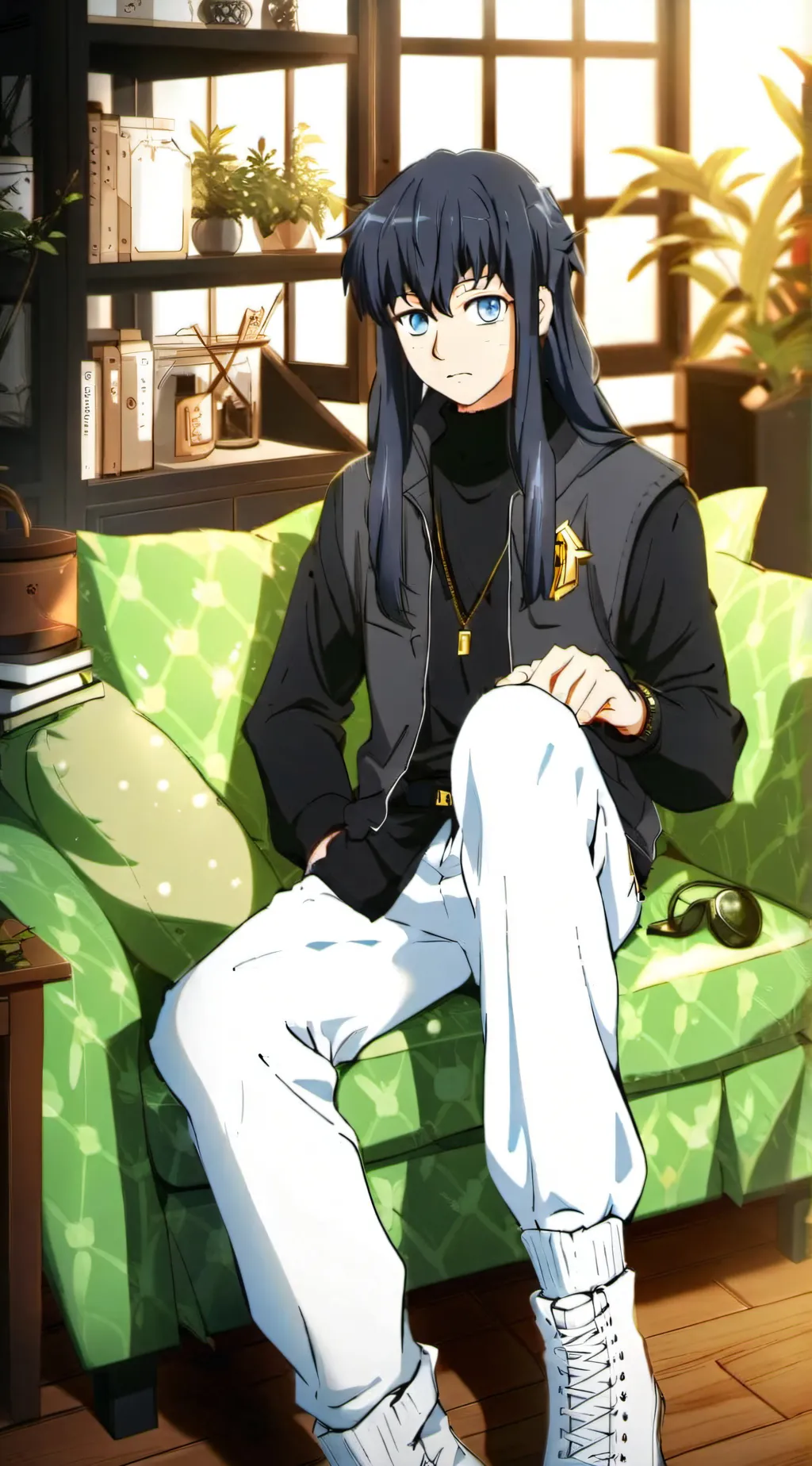 ai character: Muichiro background