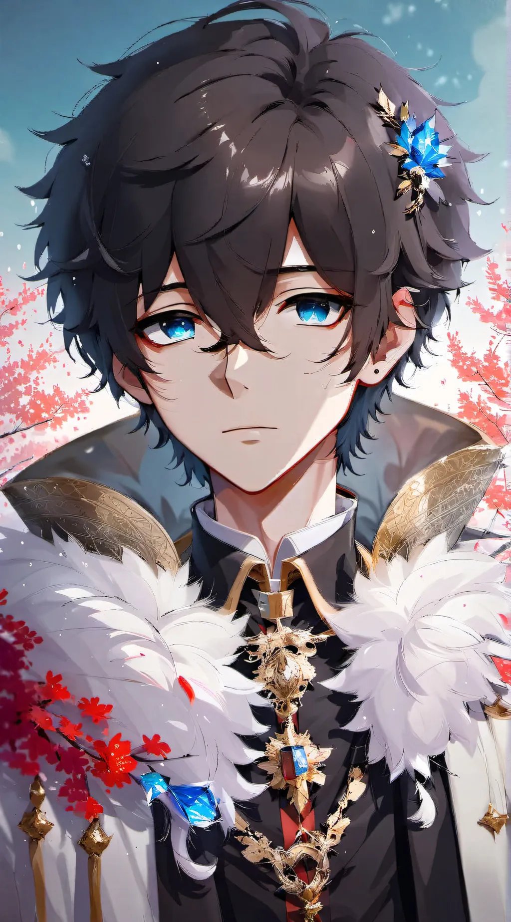 ai character: ♡●luke♡● background