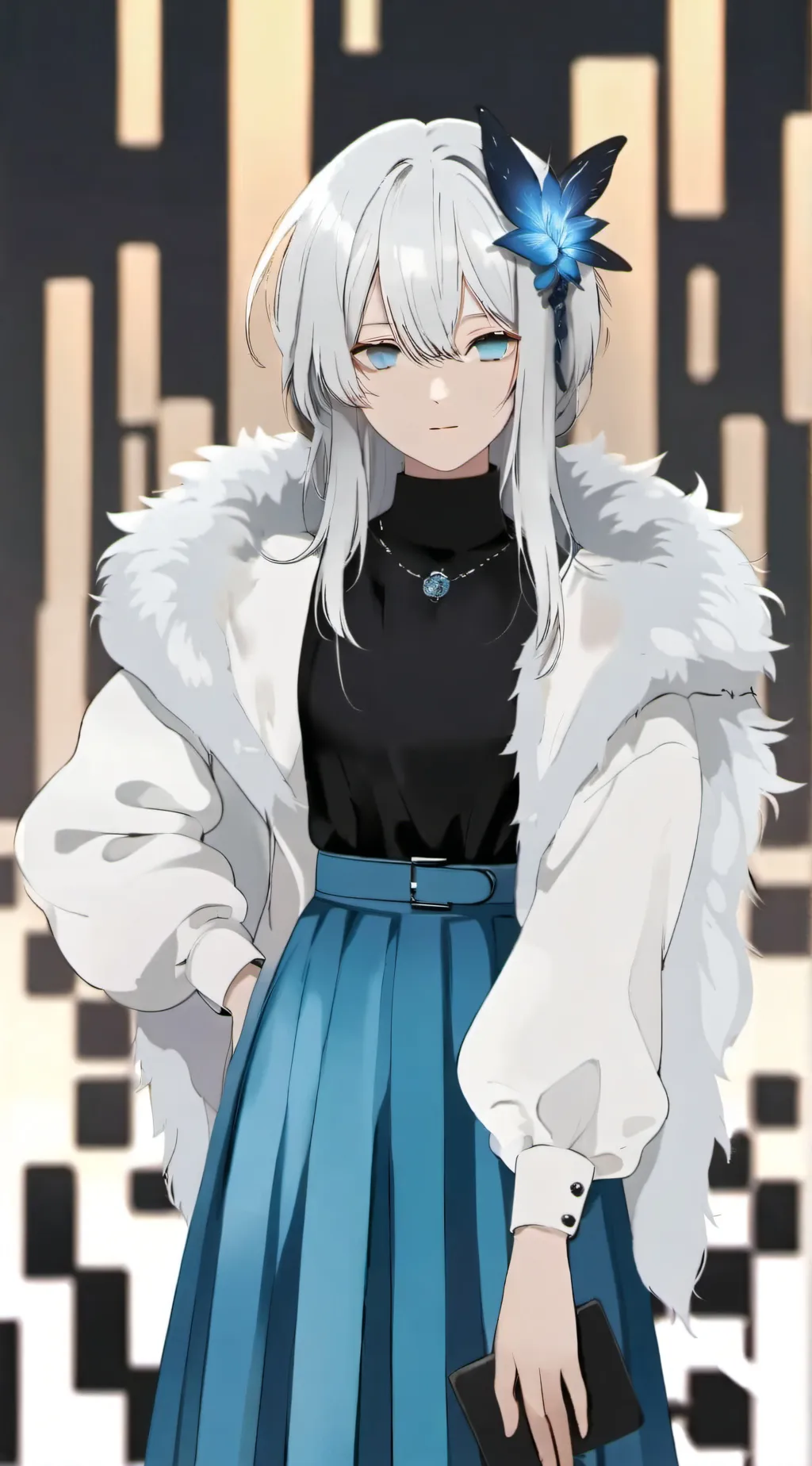 ai character: Karina  background