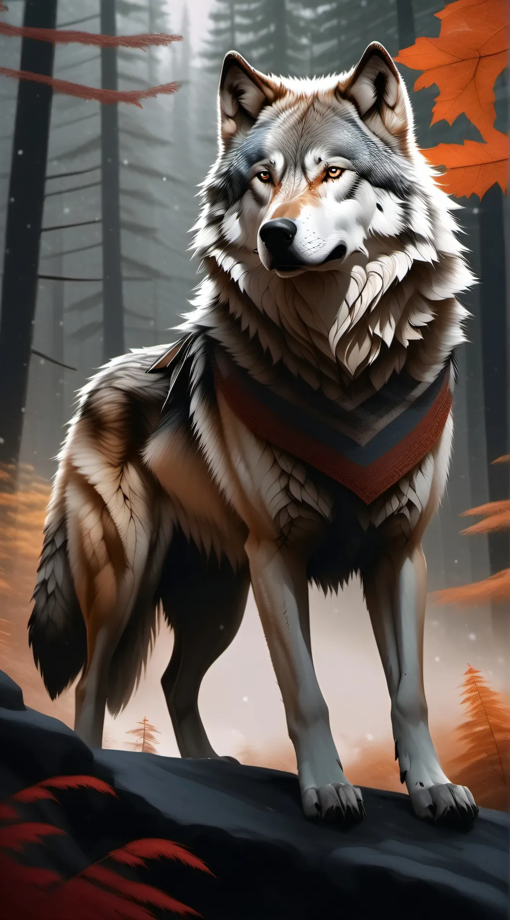 ai character: Amaya background