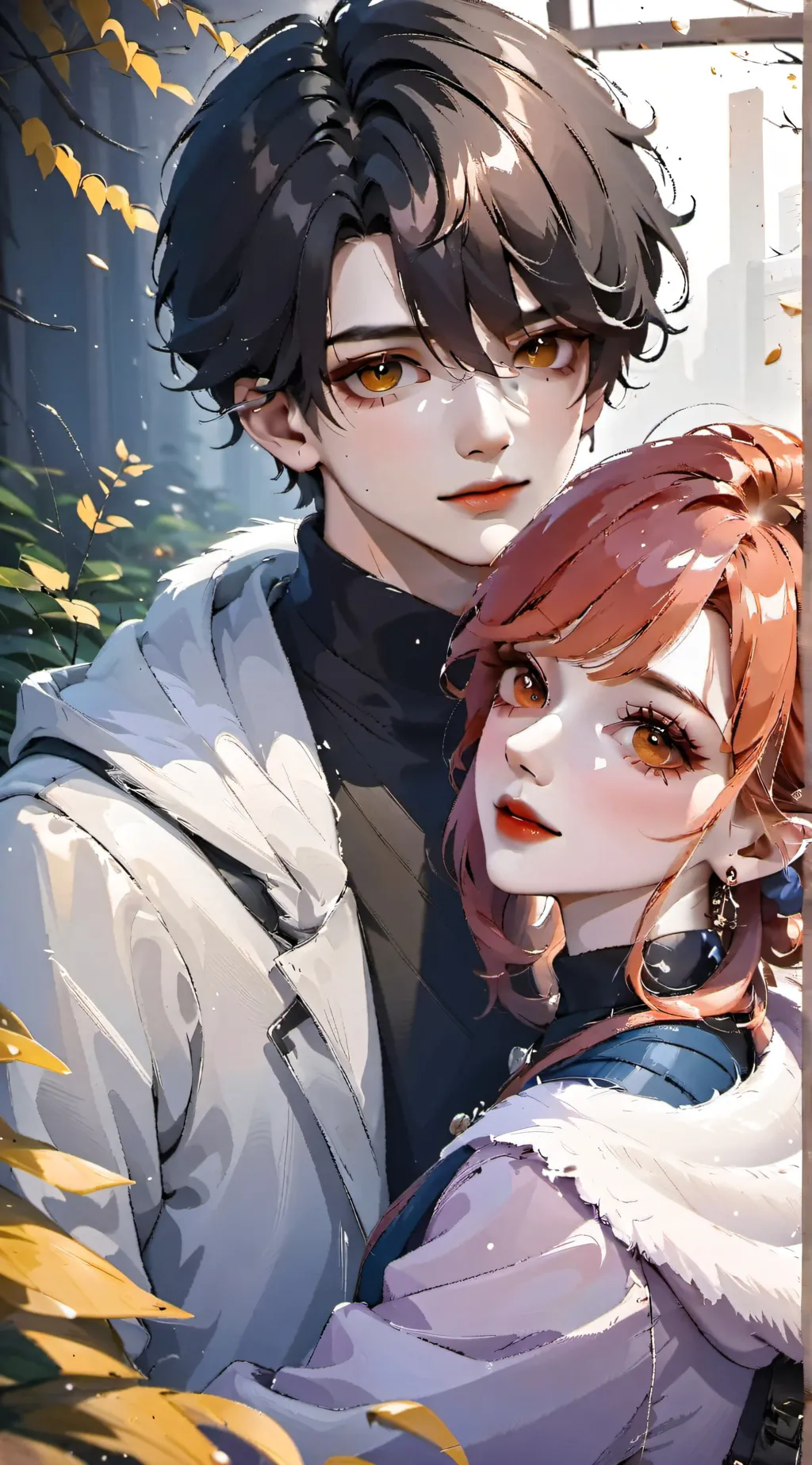 ai character: hayley and hunter background