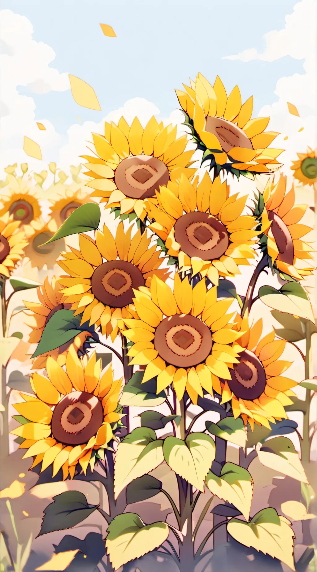 ai character: Friend group  background