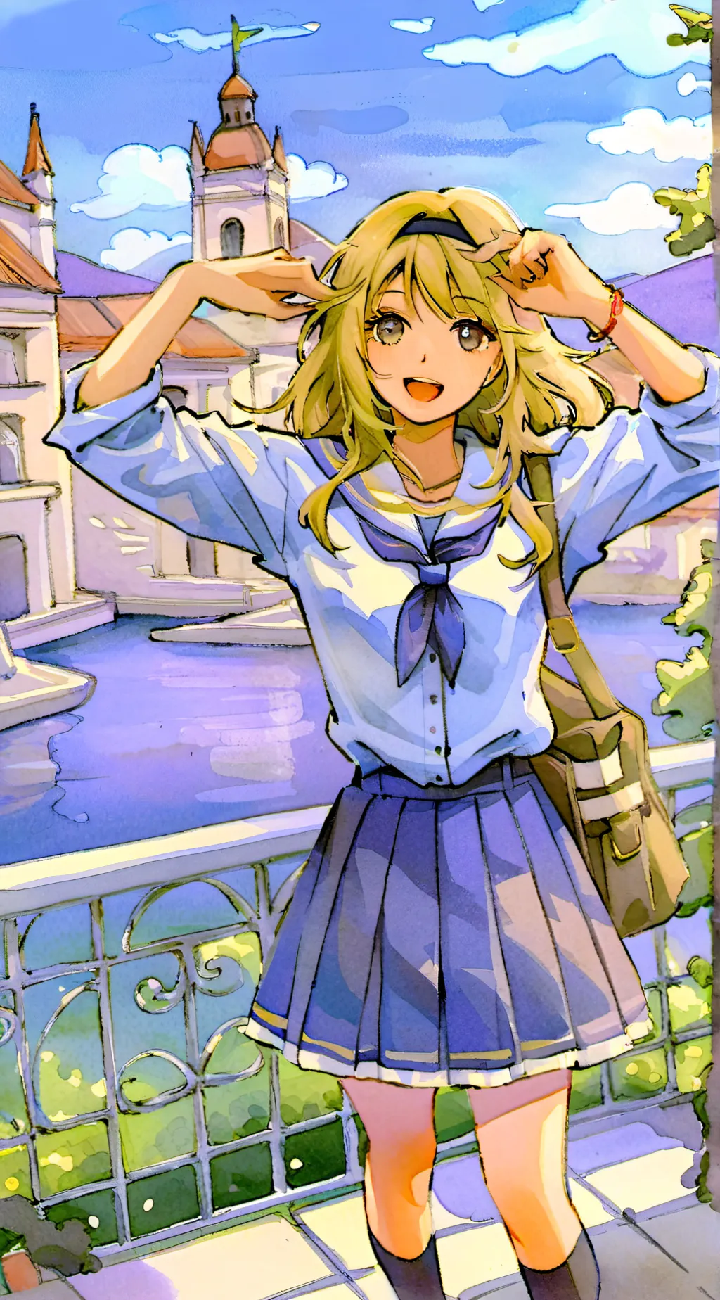 ai character: sofia background