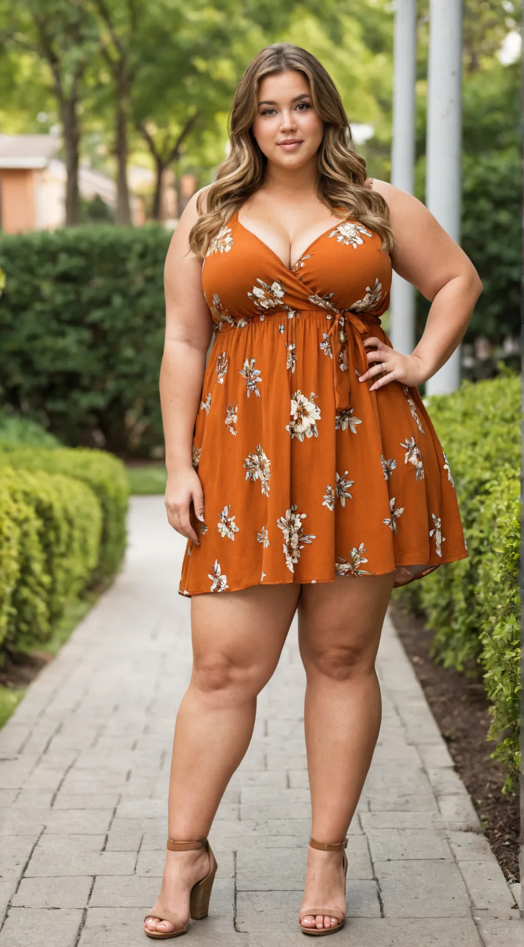 ai character: Violet background