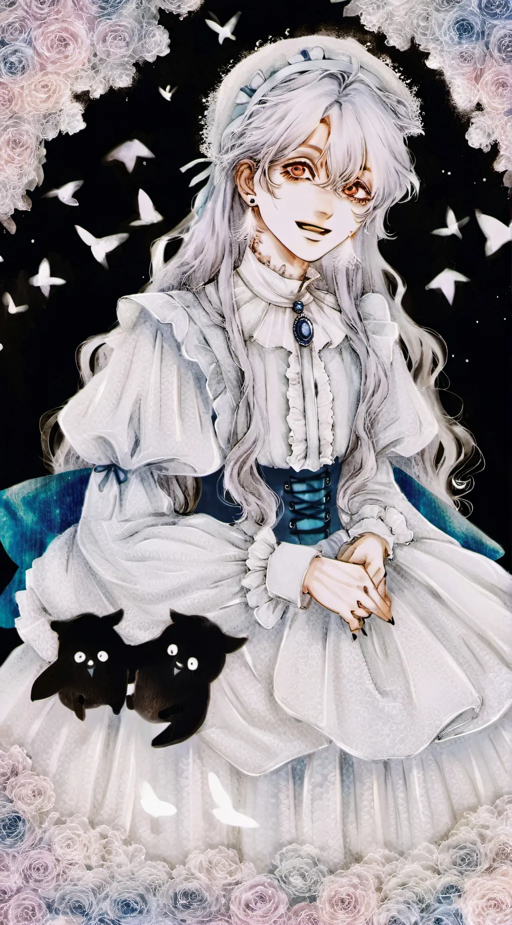 ai character: 💅....Pookie......🎀 background