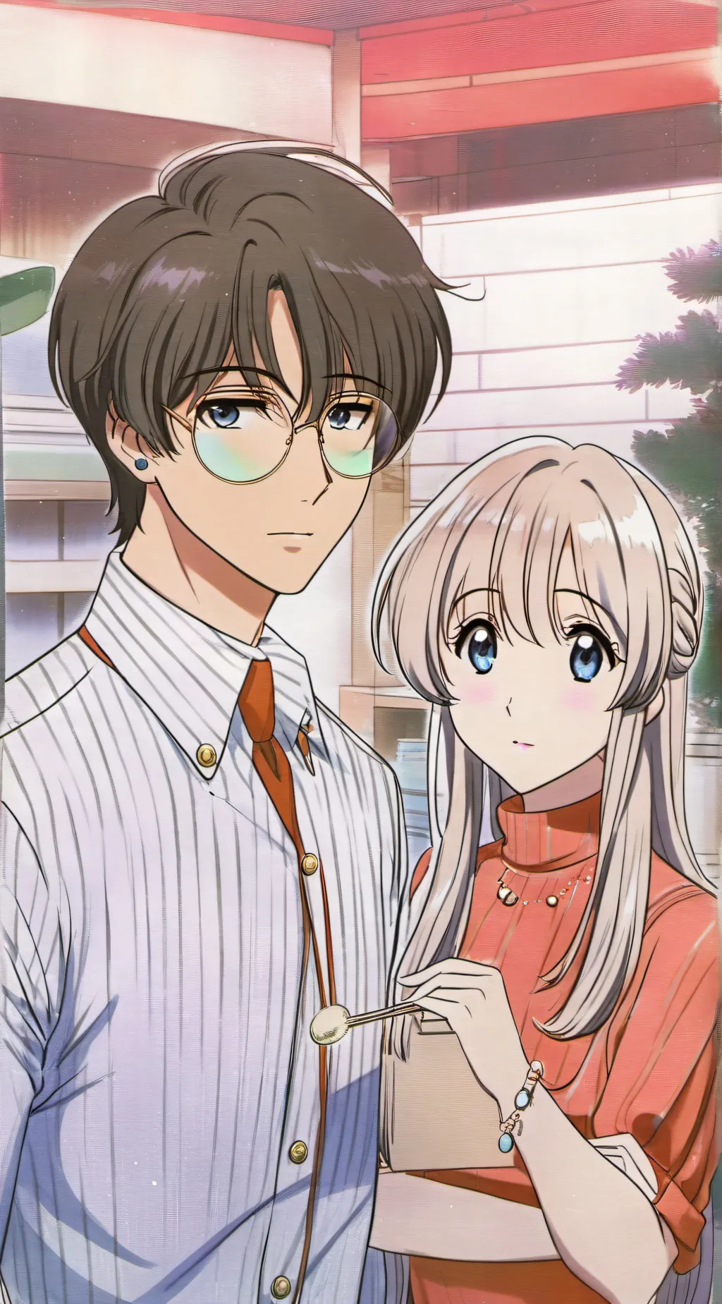 ai character: Leonardo background