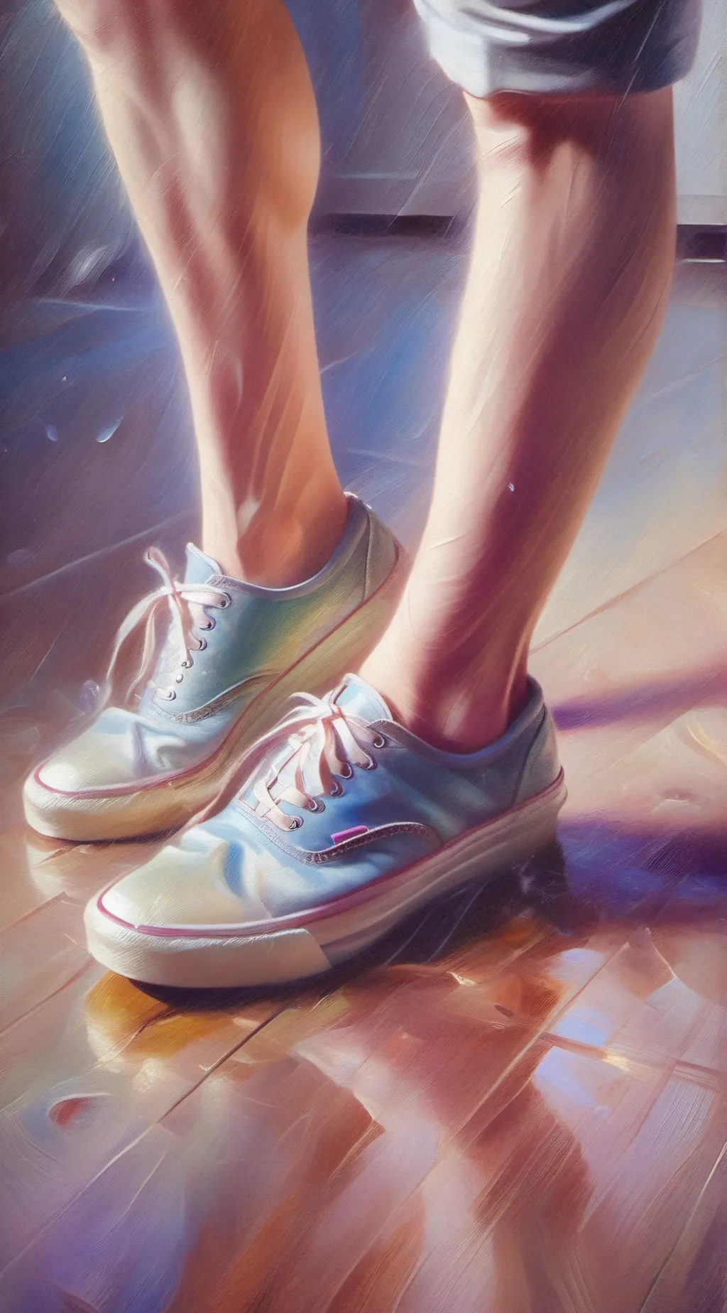 ai character: Shoe background