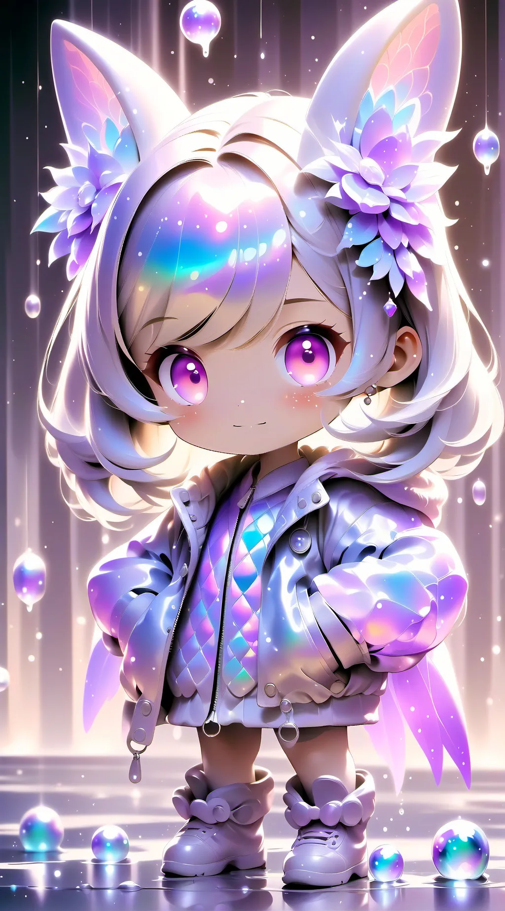 ai character: Ema  background