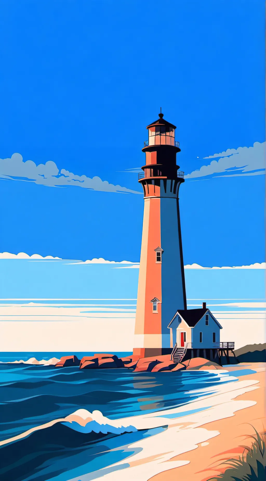 ai character: outer Banks background