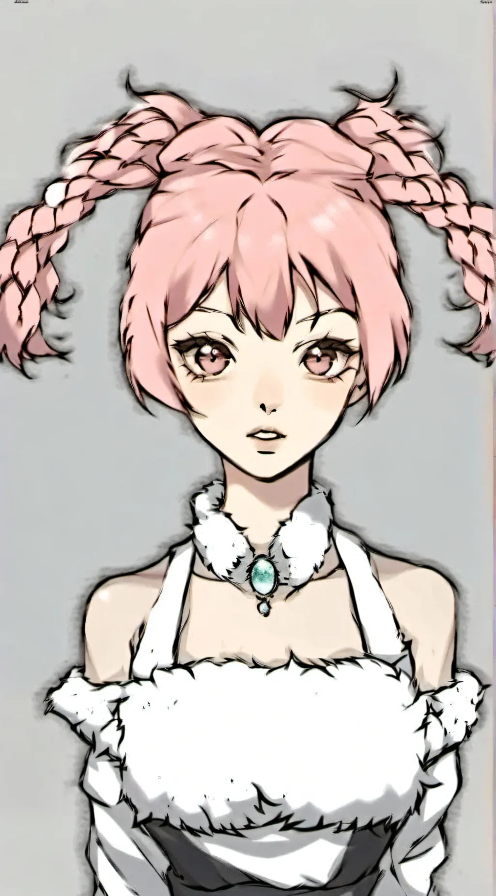 ai character: Homura 🙂💗 background