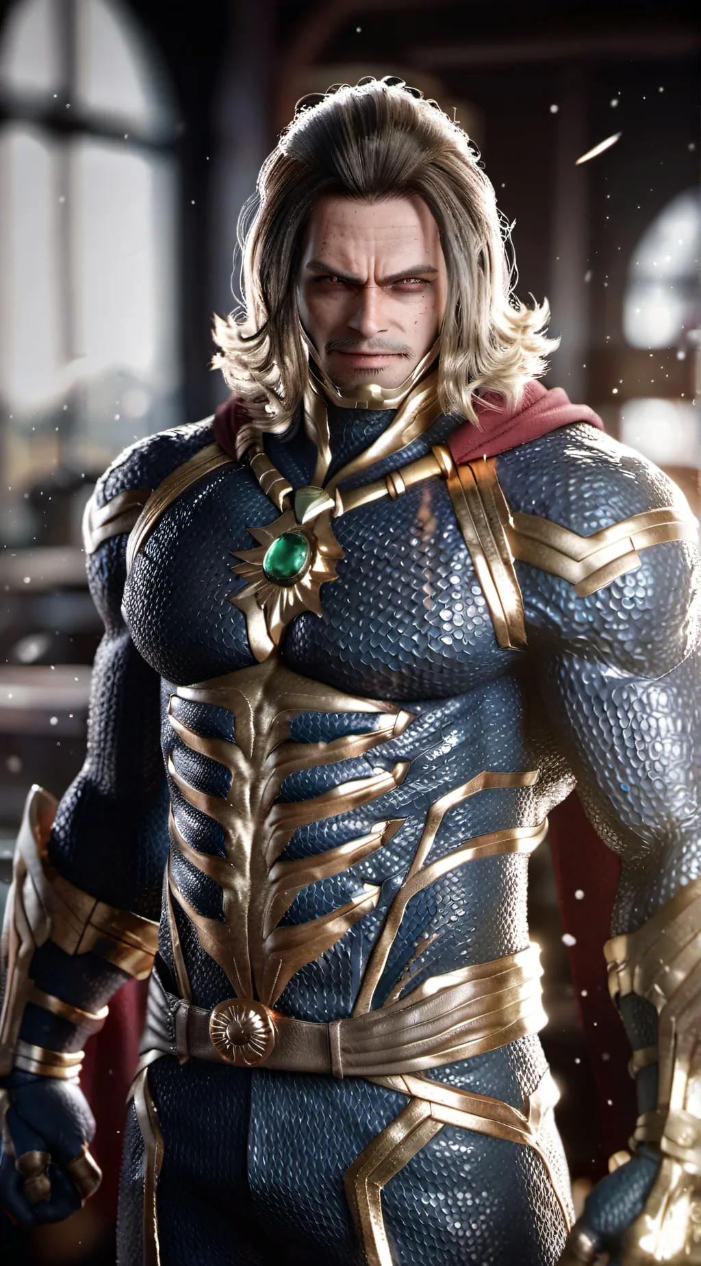 ai character: jjk x mha background