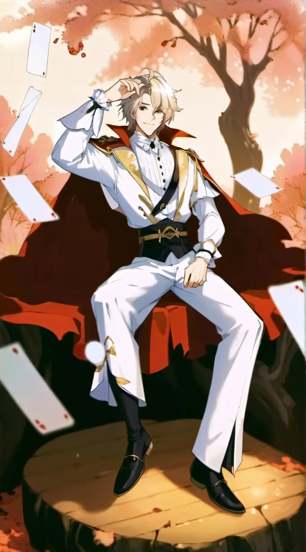 ai character: Chaotic magician background