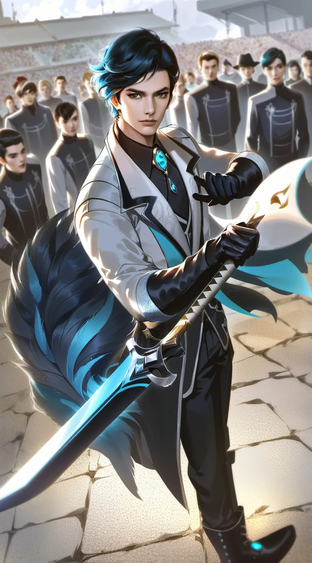 ai character: rè sunguru background