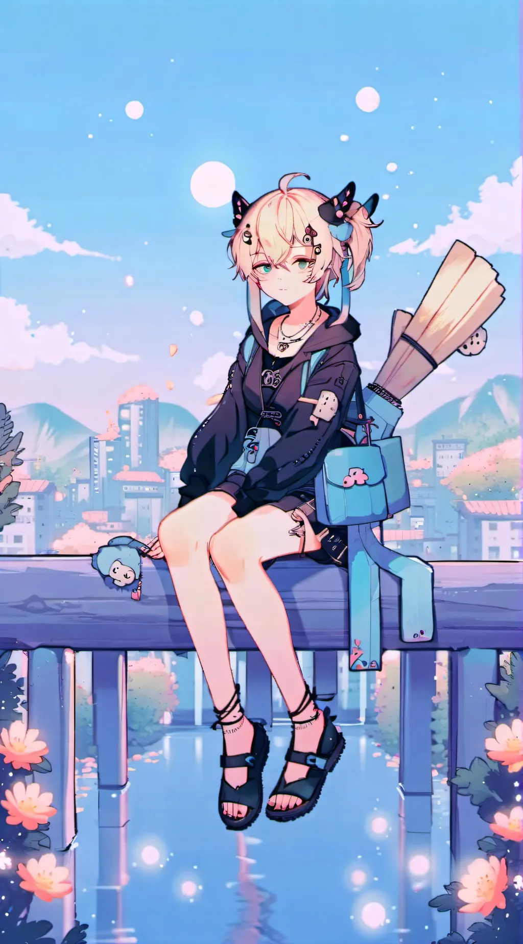 ai character: mha  background