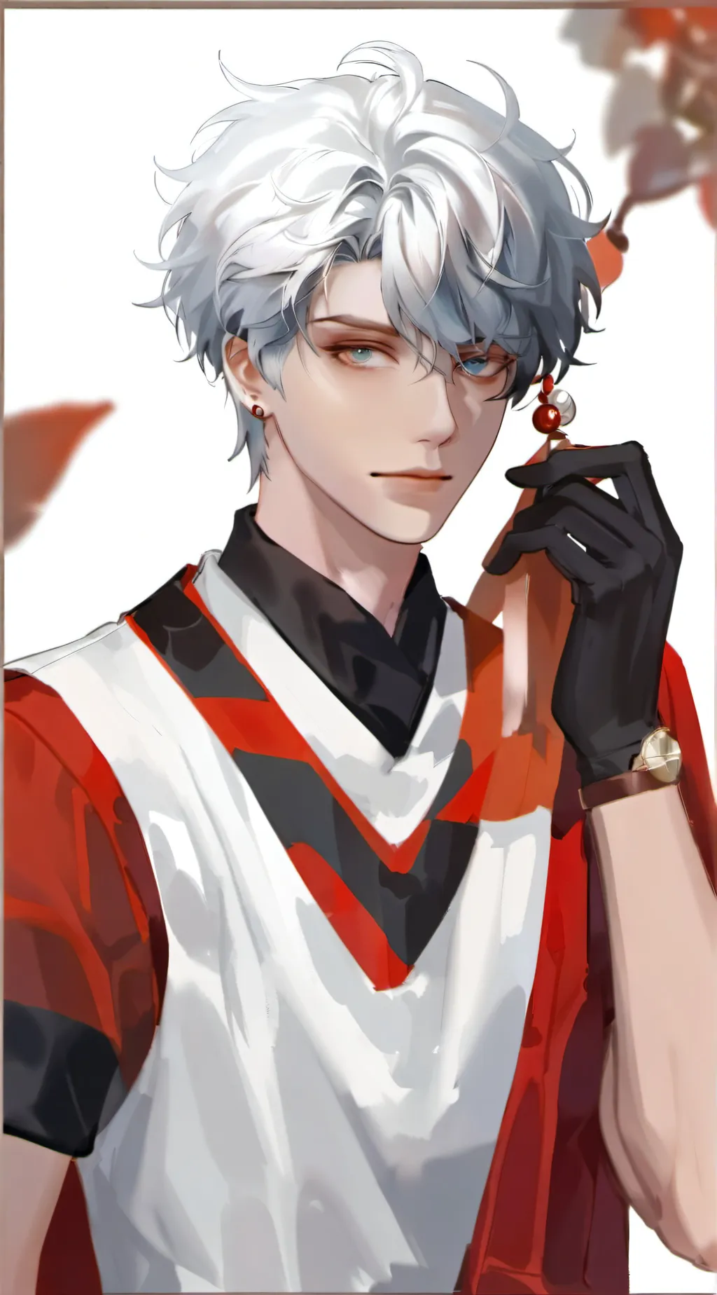 ai character: 🤭david background