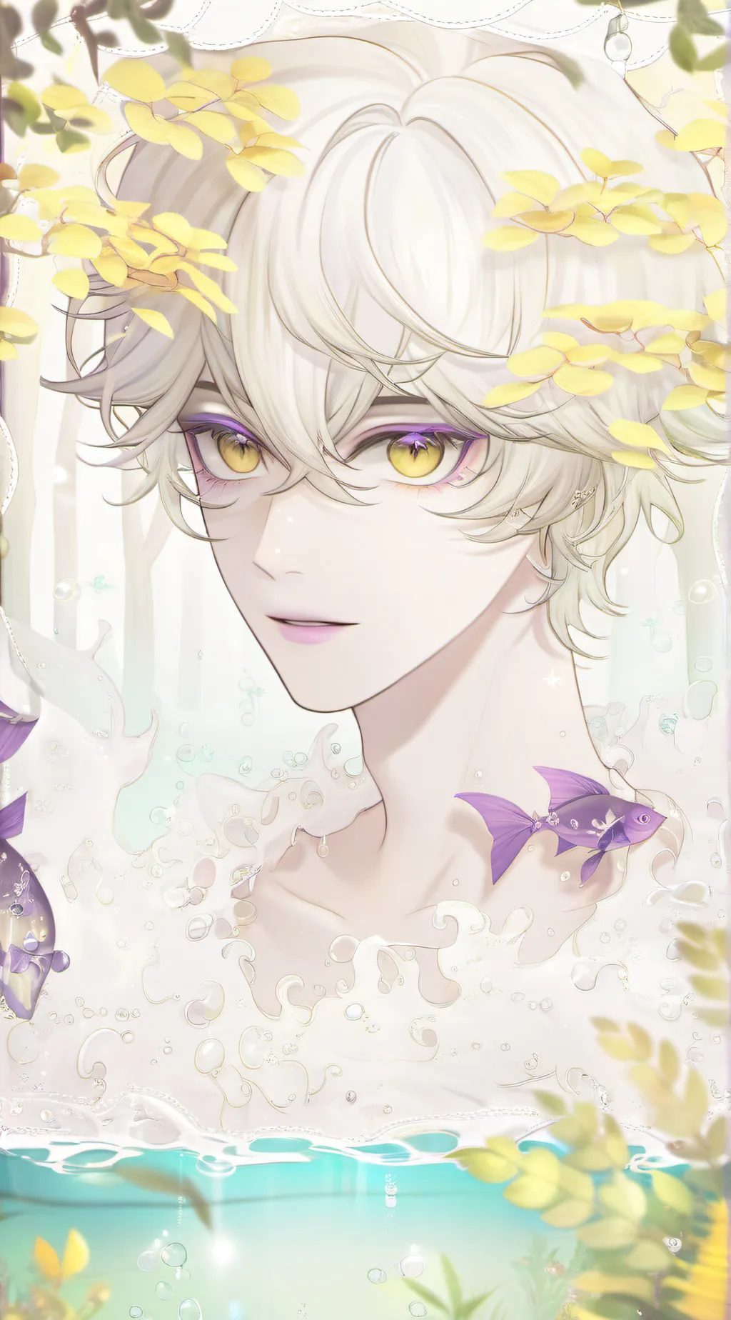 ai character: troy  background