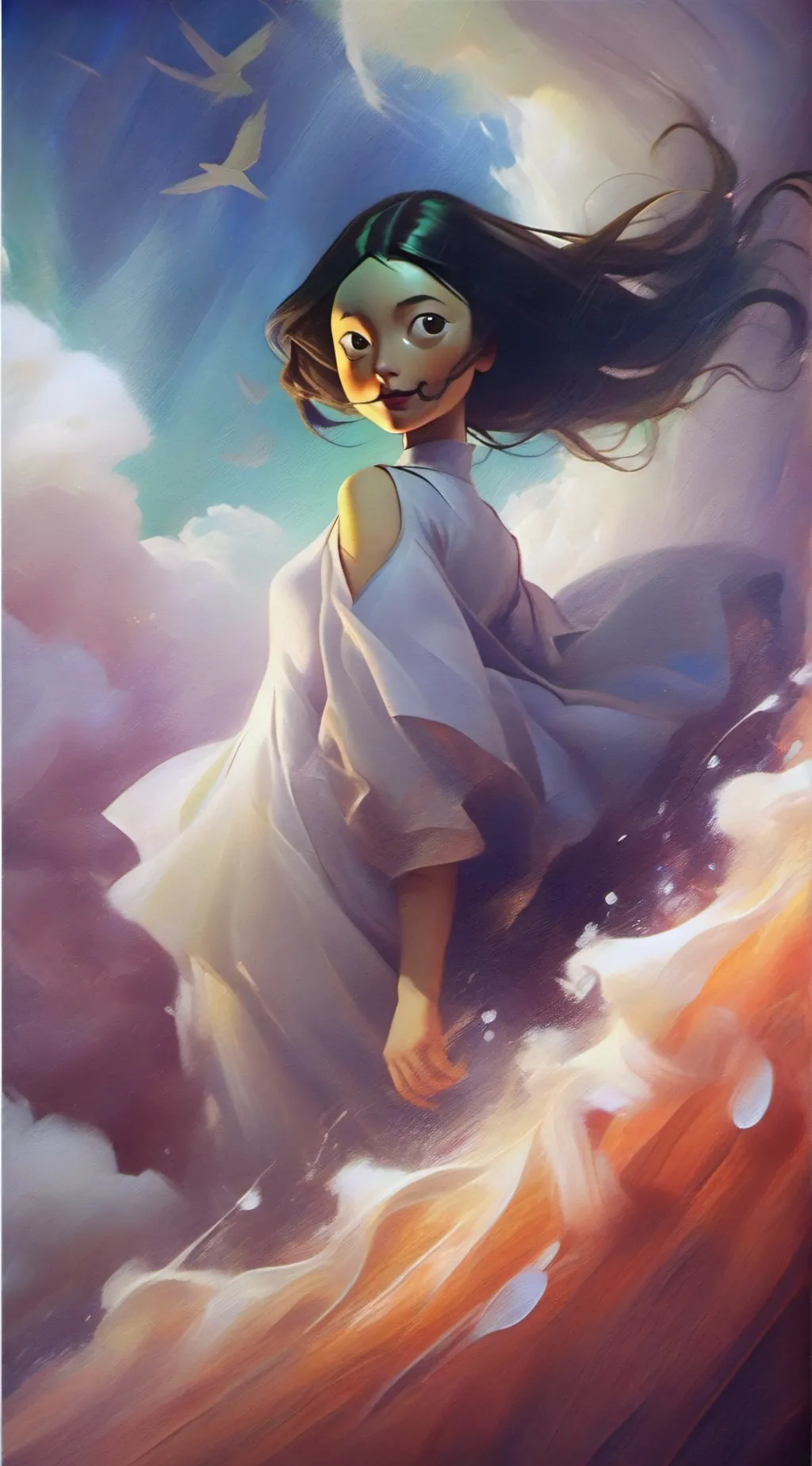 ai character: A GRANPA SUSCRIBED background