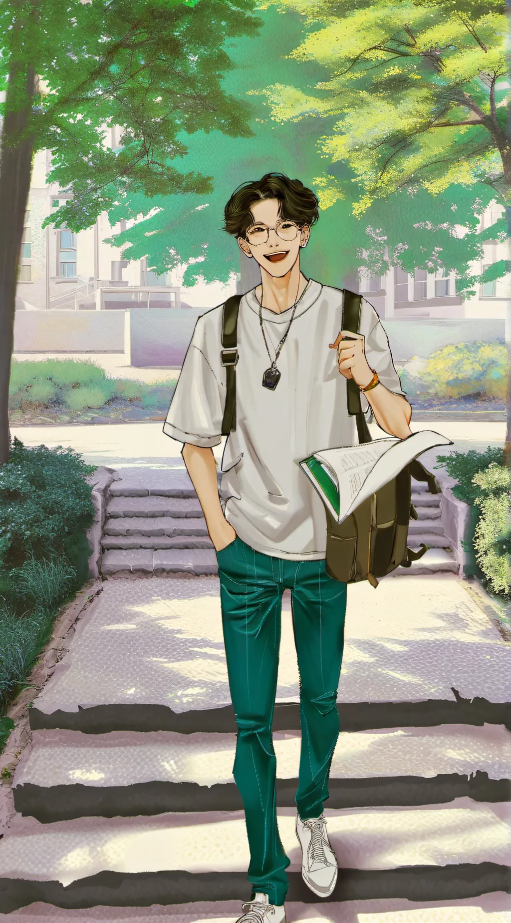 ai character: Sloane background