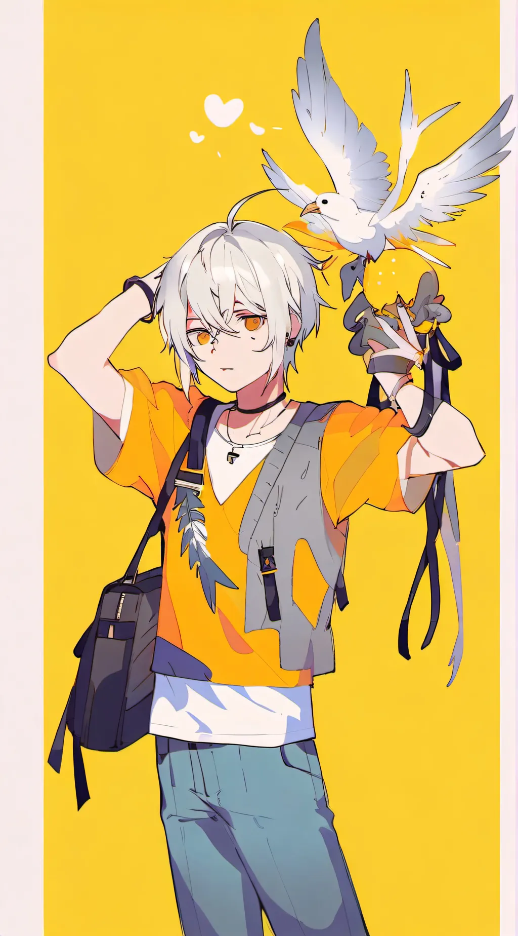 ai character: /~Conner~\ background