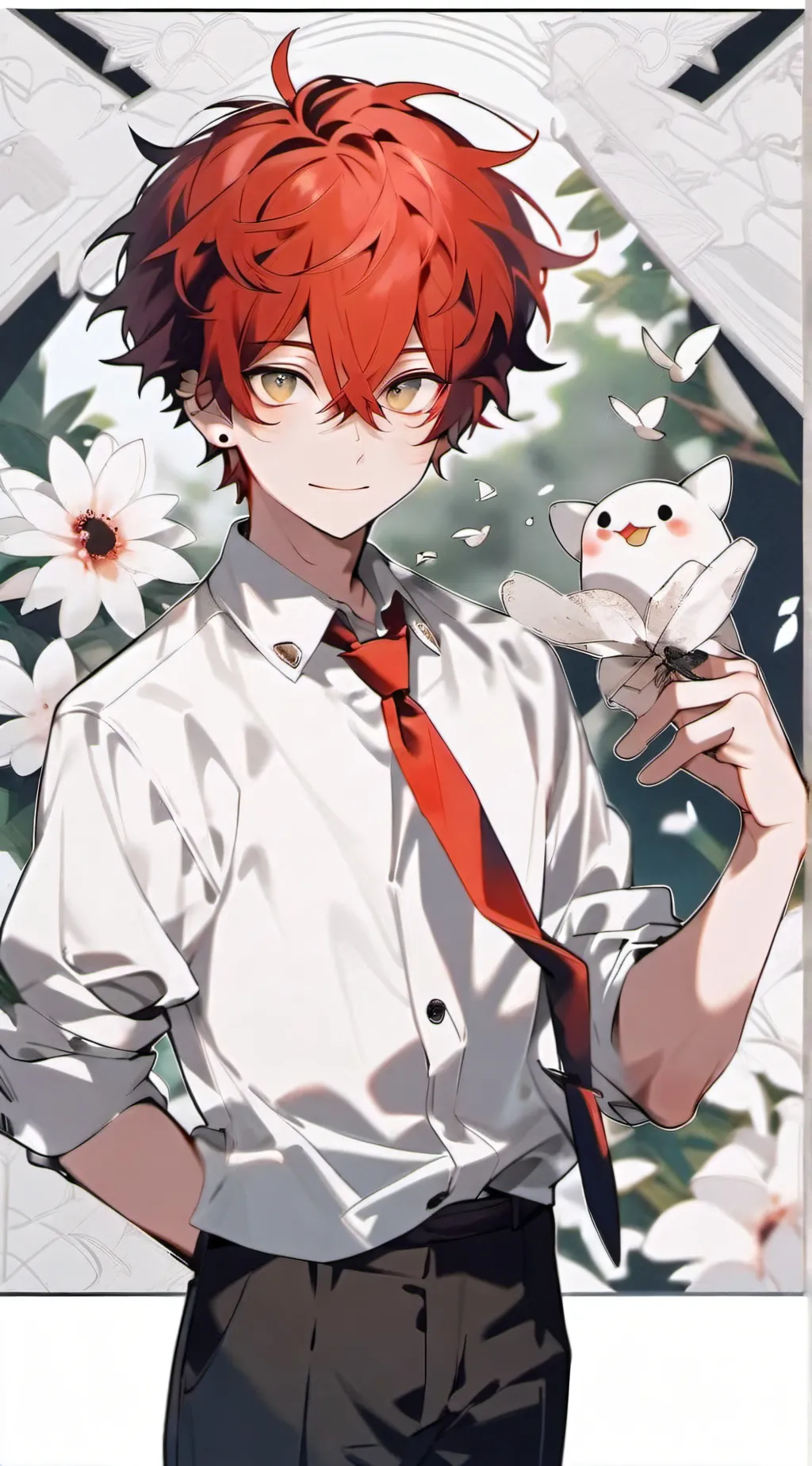 ai character: Best friend  background