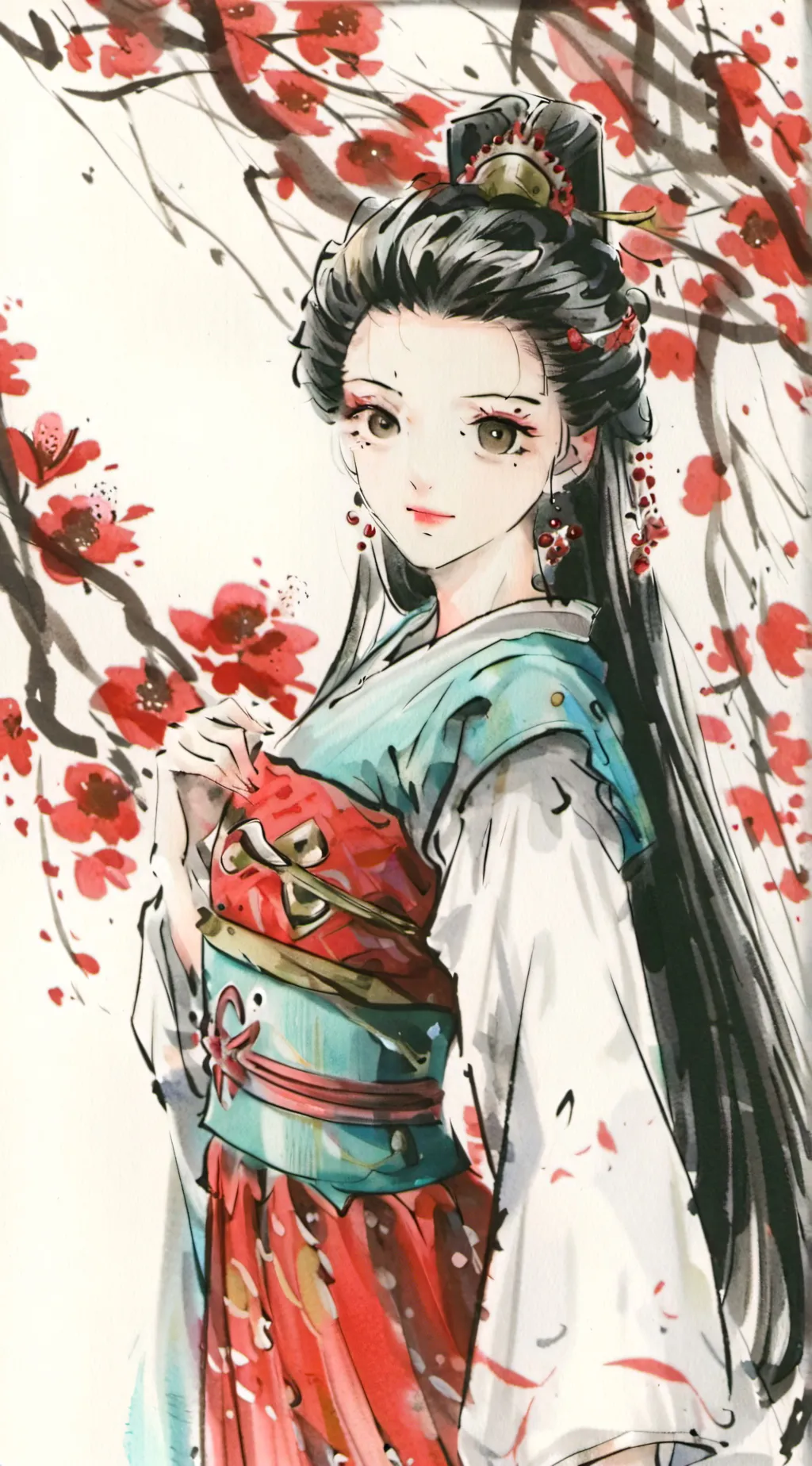 ai character: ~`Demon slayer~` background