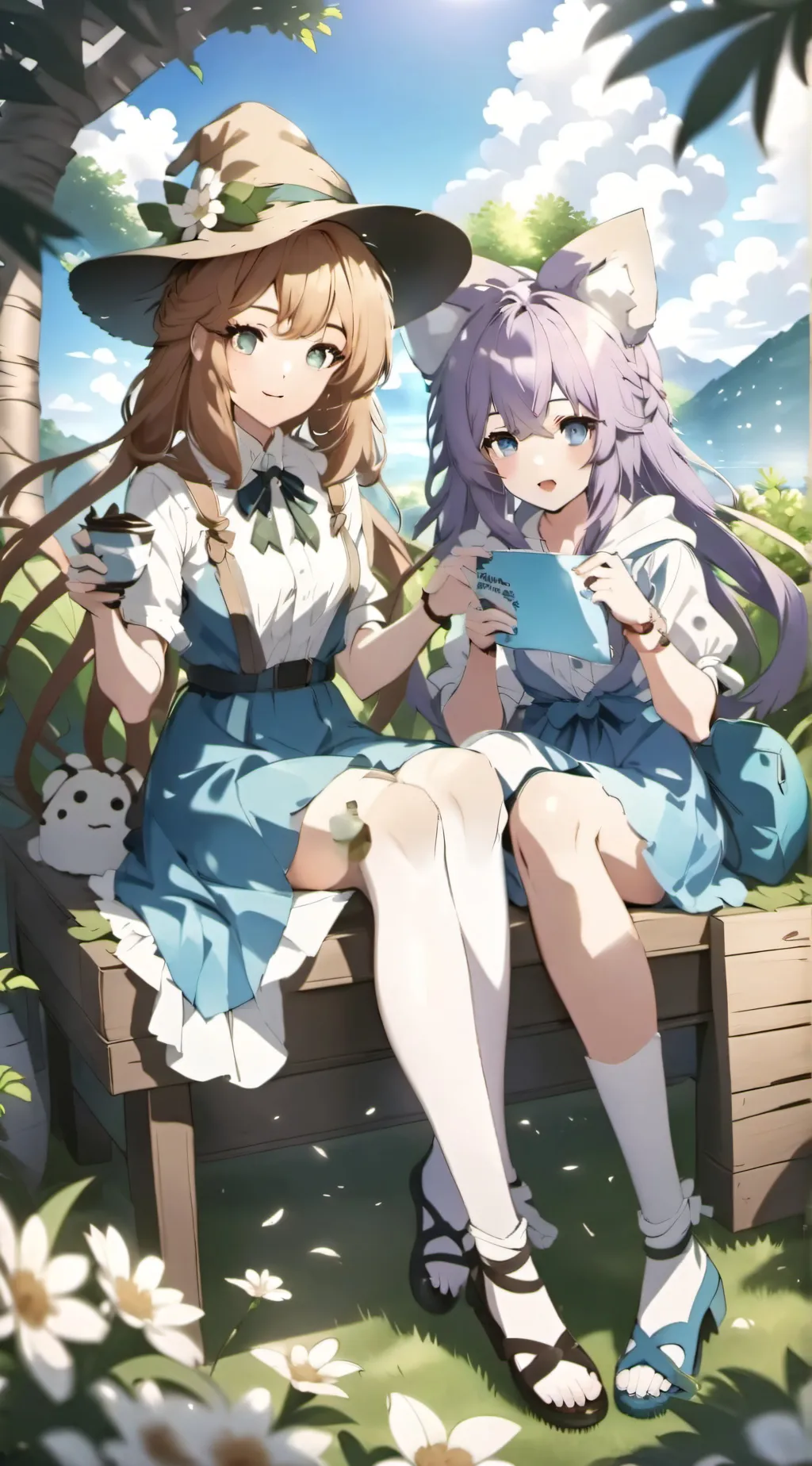 ai character: sol e próxima cen background